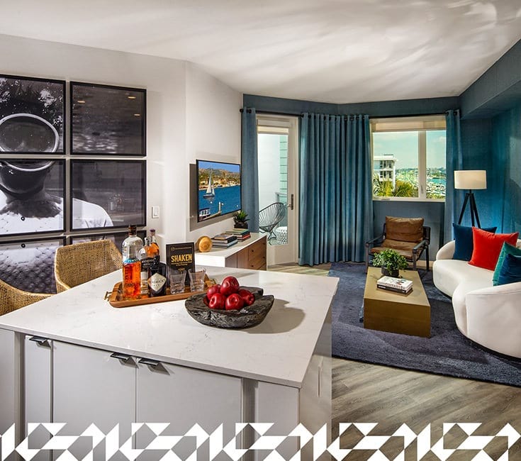 Apartment Rentals In Marina Del Rey - Floor Plans